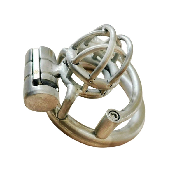 Small Steel Male Chastity Cage Custom Mini Metal Cock Cage Micro Size Men BDSM Bondage Restraint CBT Penis Lock Adult SexToy