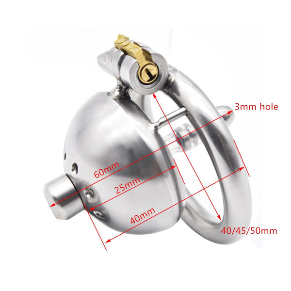 Small Penis Lock Cock Cage Male Chastity Urethral Catheter Penis Ring Chastity Device BDSM Sex Toys Bondage CB6000 Drop Shipping