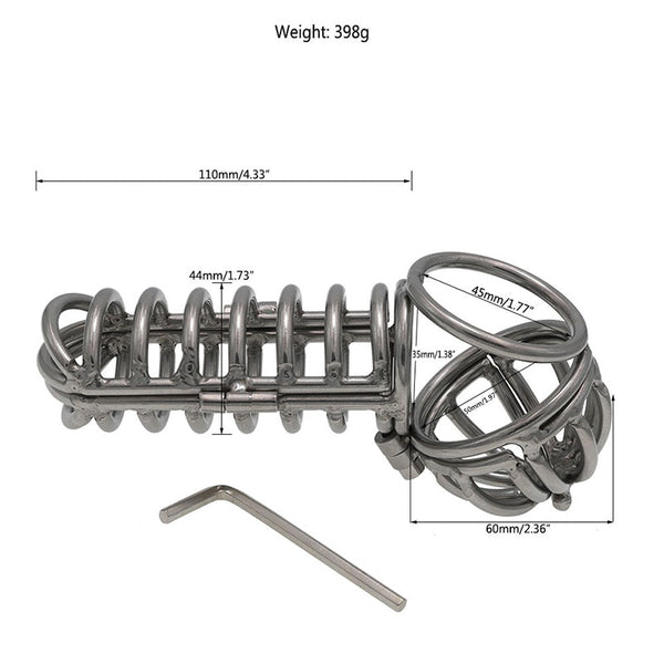 Locked247 Design - Long Term Wear - Extra Close Bars to Prevent Touching