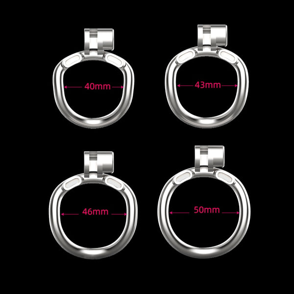 Replacement 316 Stainless Steel Ring for 3D Male Chastity Device V1.0 & V2.0