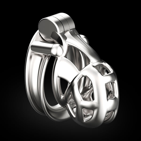 NEW 316 Stainless Steel Python V6 Design Male Chastity Device Cobra Cock Cage Python-shaped Penis Ring Adult Sex Toys