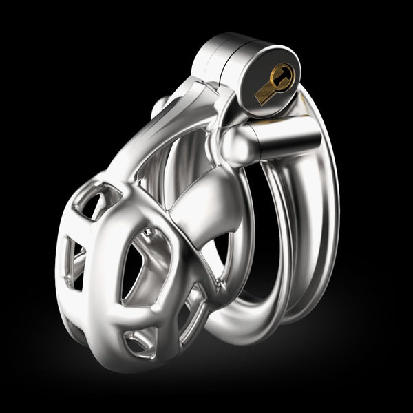 NEW 316 Stainless Steel Python V6 Design Male Chastity Device Cobra Cock Cage Python-shaped Penis Ring Adult Sex Toys