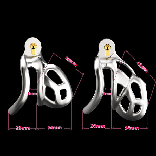 New 316 Stainless Steel Python V1.0&V2.0 3D Male Chastity Device Cobra Cock Mamba Cage Penis Ring Adult Sex Toys Sex Shop