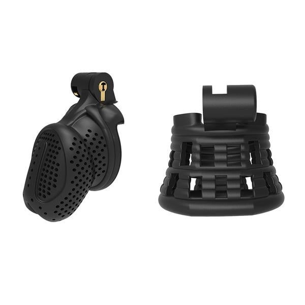 2023 NEW CREEL Design Male Chastity Device Full Wrap Penis Ring Matched with Cobra Python Multiple Cock Cage Adult Sex Toys