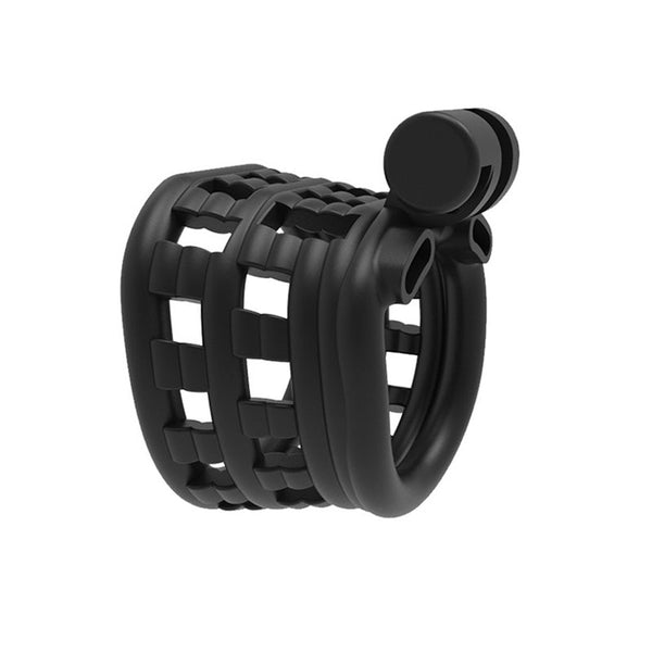 2023 NEW CREEL Design Male Chastity Device - Extended Base Ring Stops Rear Pull Out