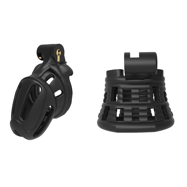 2023 NEW CREEL Design Male Chastity Device Full Wrap Penis Ring Matched with Cobra Python Multiple Cock Cage Adult Sex Toys