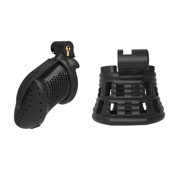 2023 NEW CREEL Design Male Chastity Device Full Wrap Penis Ring Matched with Cobra Python Multiple Cock Cage Adult Sex Toys