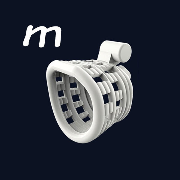 2023 NEW CREEL Design Male Chastity Device - Extended Base Ring Stops Rear Pull Out