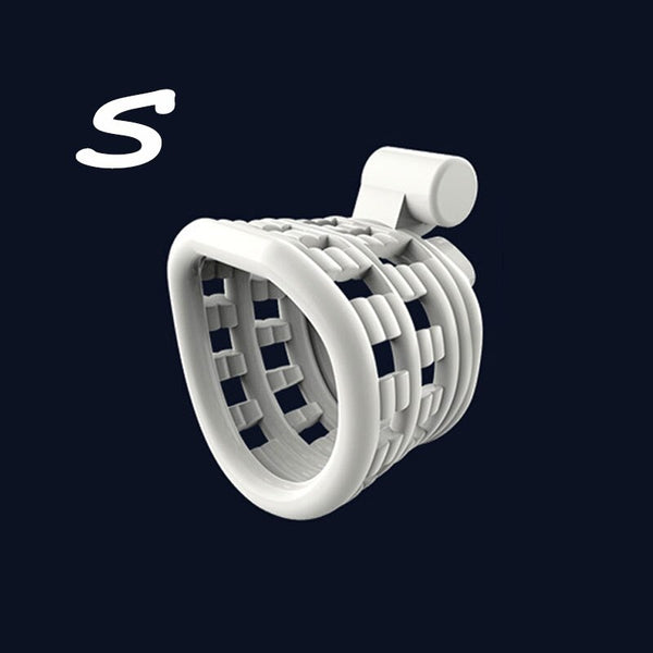 2023 NEW CREEL Design Male Chastity Device - Extended Base Ring Stops Rear Pull Out