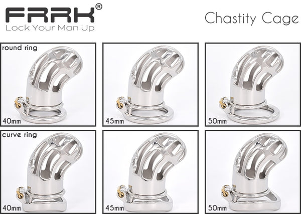 FRRK Large Male Chastity Device - Model Number: FRRK-86 86A