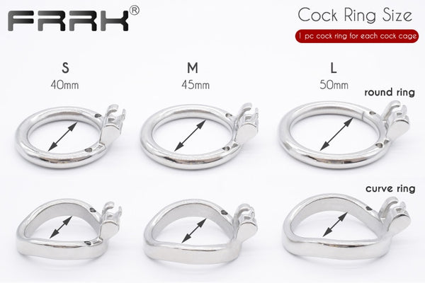 FRRK Chastity Cage Model Number: FRRK-94 95