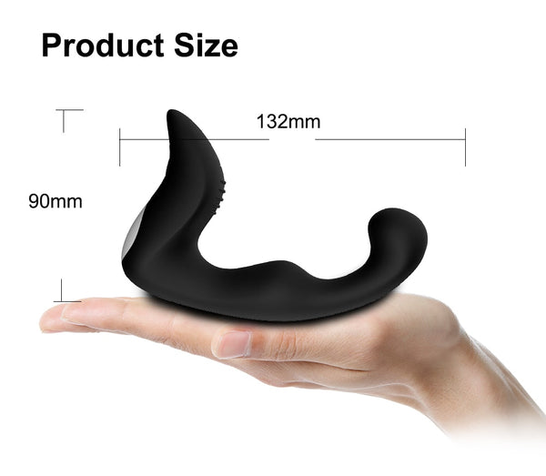 "Private Label Top-Quality"  Male Prostate Massager 9 Speed Motor - USB