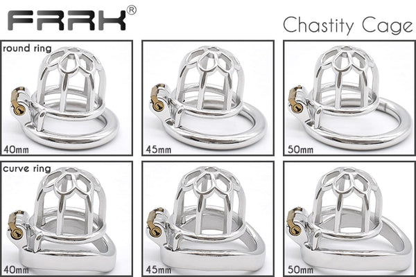 FRRK Short Male Chastity Cock Cage FRRK-18 18C