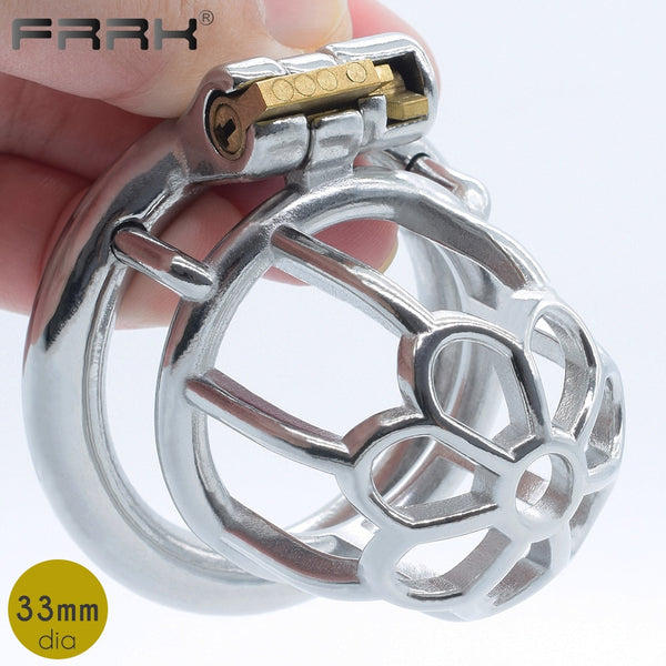 FRRK Short Male Chastity Cock Cage FRRK-18 18C