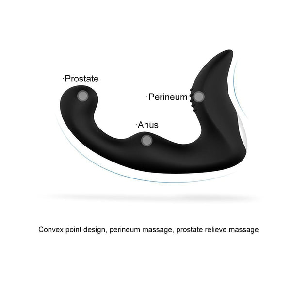 "Private Label Top-Quality"  Male Prostate Massager 9 Speed Motor - USB